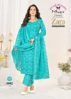 Zara Vol 1 By Mishri Heavy Cotton Printed Kurti With Bottom Dupatta
